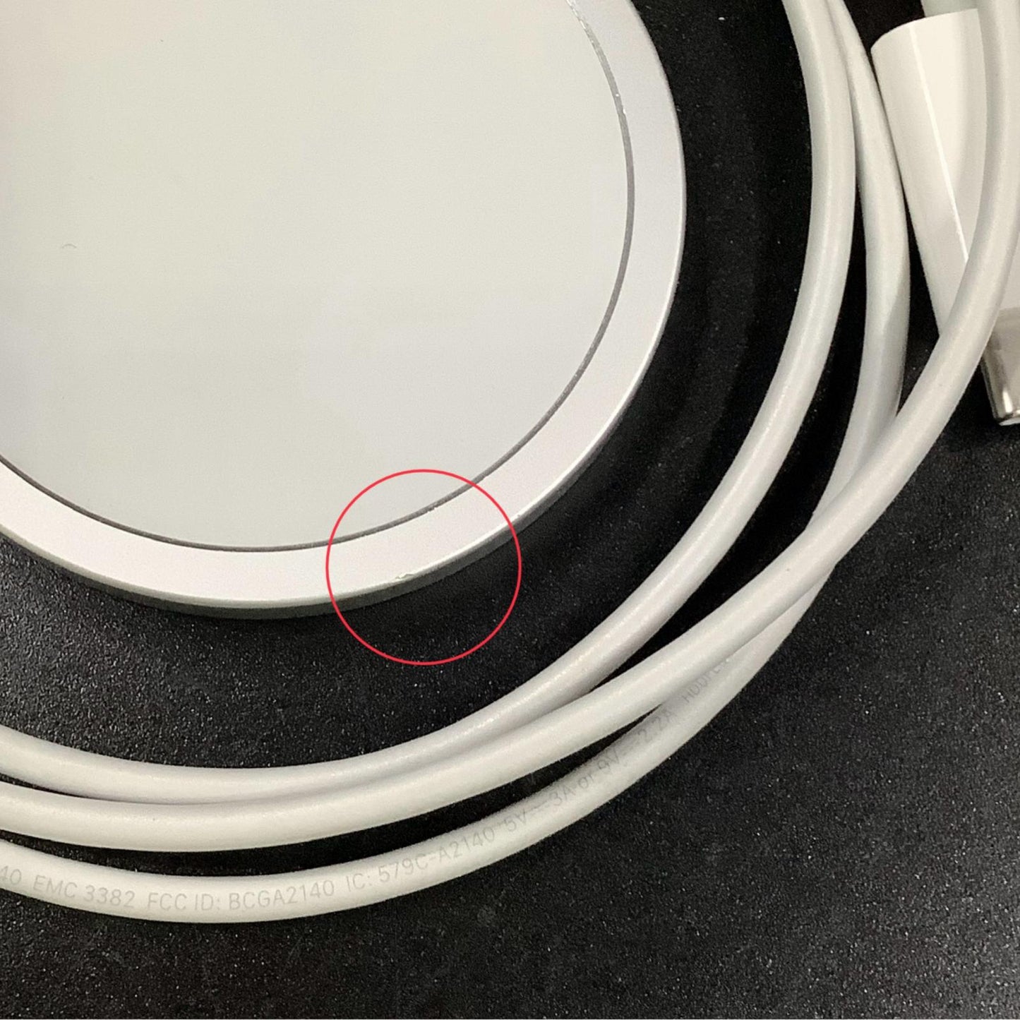 【全額返金保証】【最速発送】Apple MagSafe Charger MHXH3AM/A 動作確認済