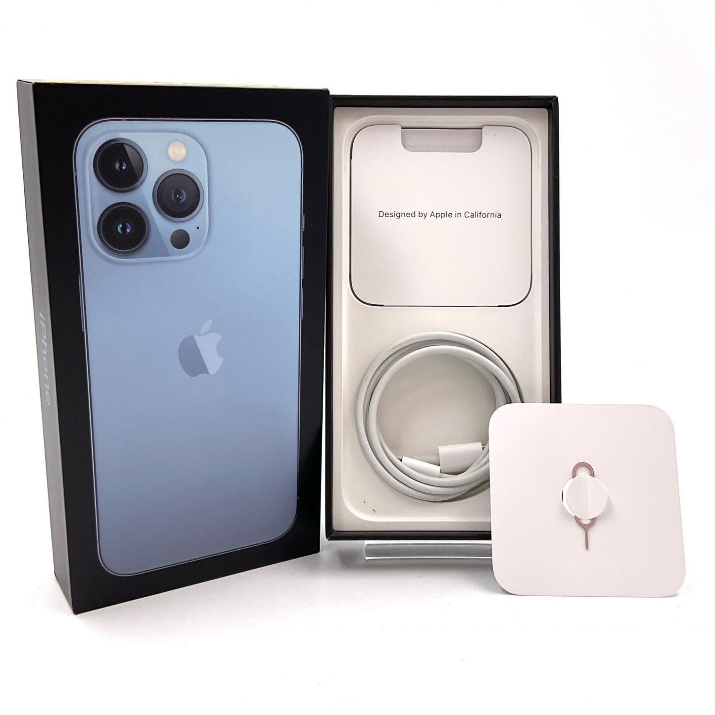 【全額返金保証】【最速発送】Apple iPhone iPhone 13 Pro 256GB シエラブルー SIMフリー 白ロム 動作確認済 81%