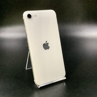 【全額返金保証】【最速発送】Apple iPhone iPhone SE（第3世代） 128GB スターライト Softbank 白ロム 動作確認済 78%
