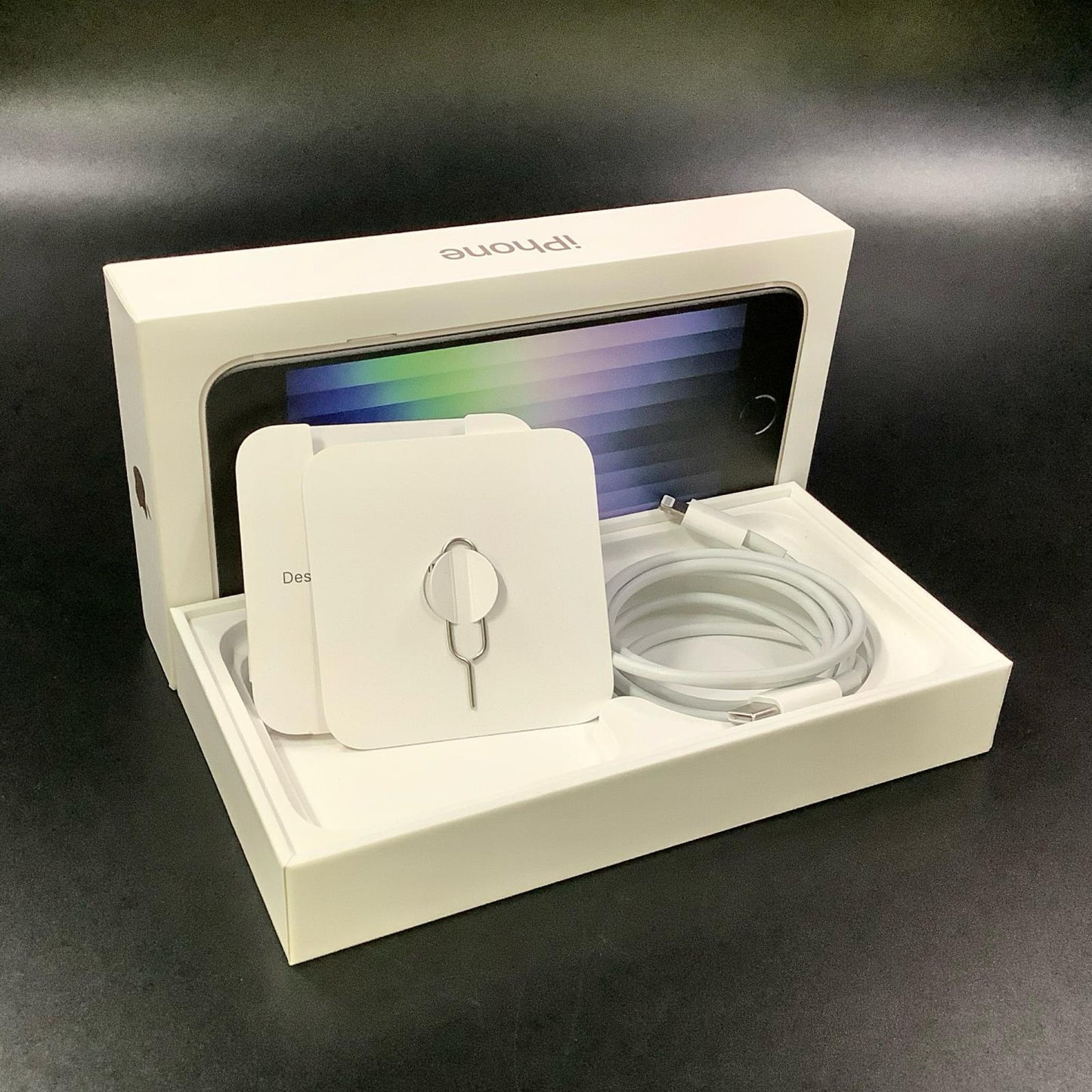 【全額返金保証】【最速発送】Apple iPhone iPhone SE（第3世代） 128GB スターライト Softbank 白ロム 動作確認済 78%