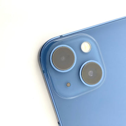 【全額返金保証】【最速発送】Apple iPhone iPhone 13 128GB ブルー SIMフリー 白ロム 美品 動作確認済 85%