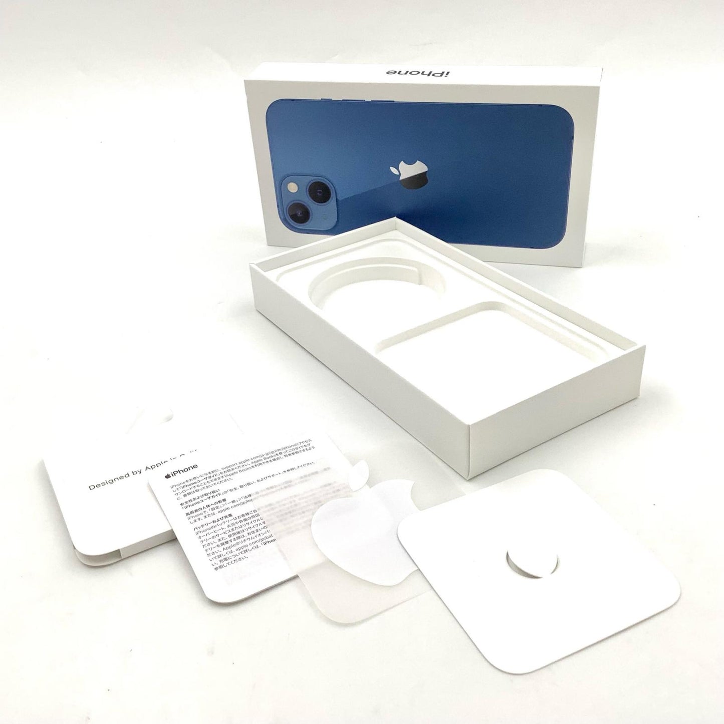 【全額返金保証】【最速発送】Apple iPhone iPhone 13 128GB ブルー SIMフリー 白ロム 美品 動作確認済 85%