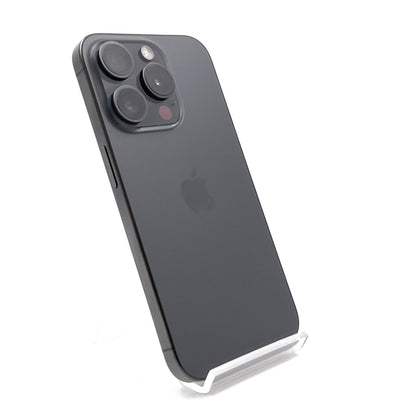 【全額返金保証】【最速発送】Apple iPhone iPhone 15 Pro 256GB ブラックチタニウム SIMフリー 白ロム 美品 動作確認済 88%