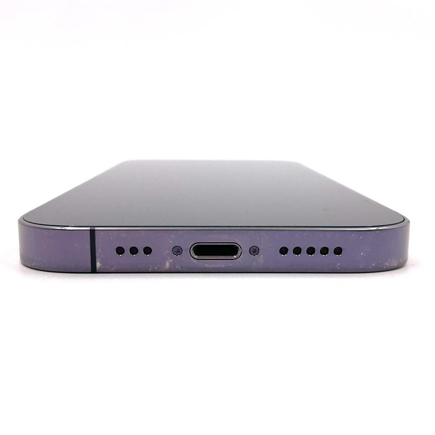 【全額返金保証】【最速発送】Apple iPhone iPhone Pro 14 Pro 128GB ディープパープル Softbank 白ロム 動作確認済 78%