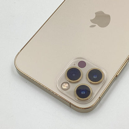 【全額返金保証】【最速発送】Apple iPhone iPhone 12 Pro 128GB ゴールド SIMフリー 白ロム 動作確認済 81%