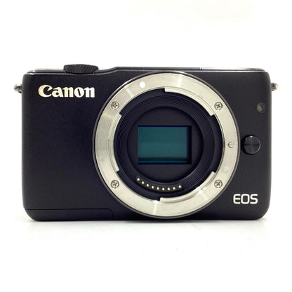 【全額返金保証】【最速発送】Canon デジタル一眼 EOS M10 ボディ [ブラック] ブラック 動作確認済