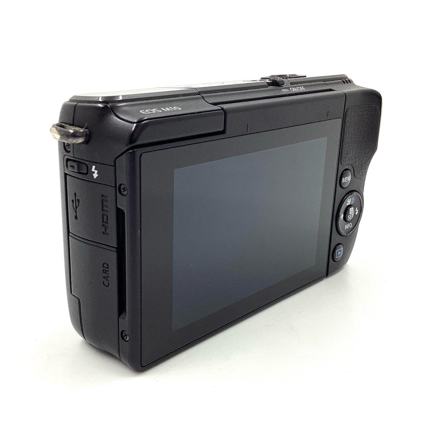 【全額返金保証】【最速発送】Canon デジタル一眼 EOS M10 ボディ [ブラック] ブラック 動作確認済
