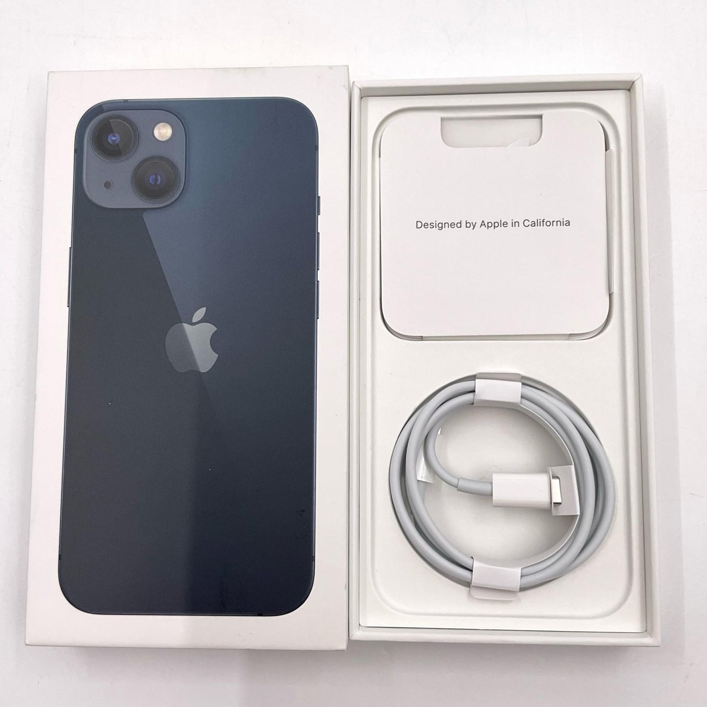 【全額返金保証】【最速発送】Apple iPhone iPhone 13 256GB ミッドナイト au 白ロム 動作確認済 81%
