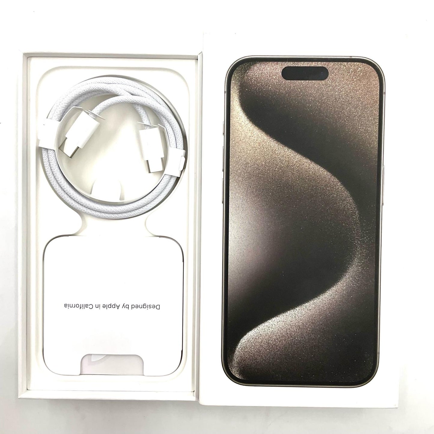 【全額返金保証】【最速発送】Apple iPhone iPhone Pro 15 Pro 128GB ナチュラルチタニウム SIMフリー 白ロム 美品 動作確認済 92%