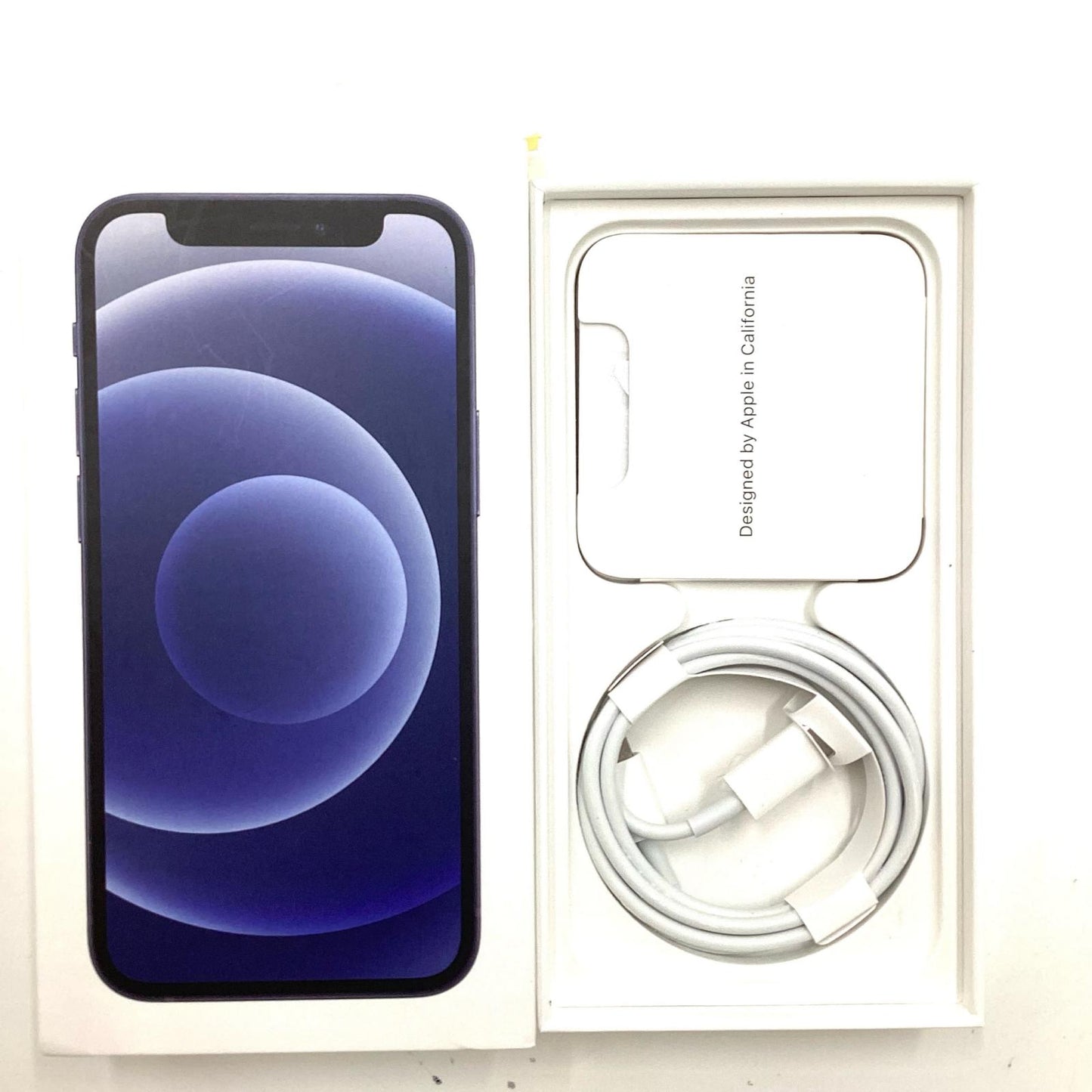 【全額返金保証】【最速発送】Apple iPhone iPhone 12 mini 64GB ブラック au SIMフリー 白ロム 動作確認済 80%
