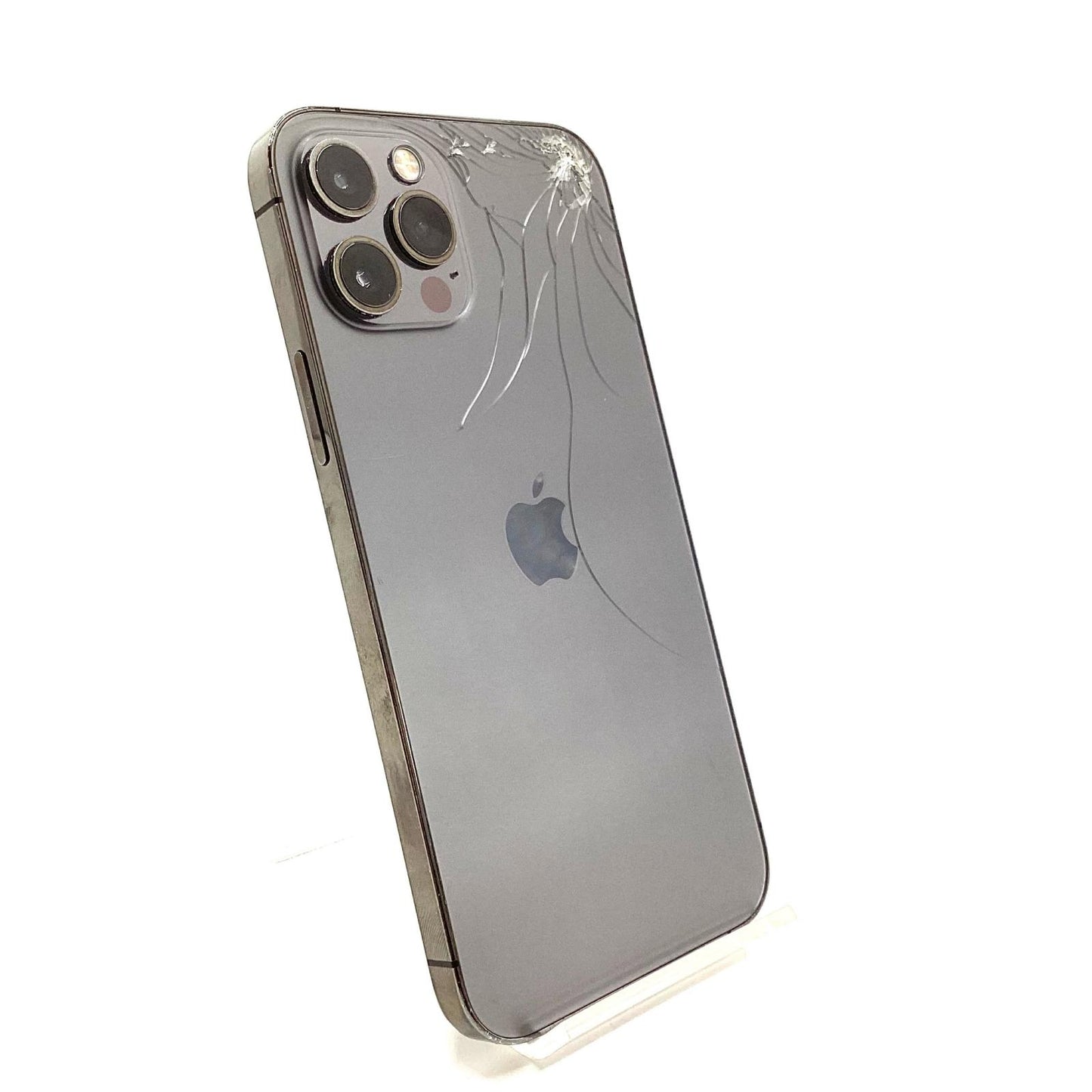 【最速発送】Apple iPhone iPhone Pro 12 Pro 128GB グラファイト Softbank 白ロム【難有】 76%