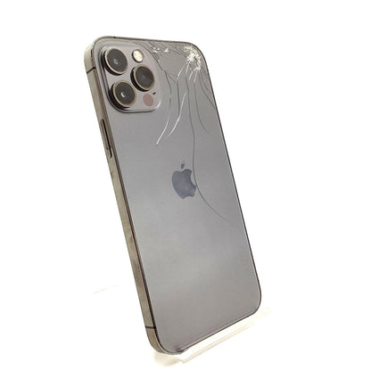 【最速発送】Apple iPhone iPhone Pro 12 Pro 128GB グラファイト Softbank 白ロム【難有】 76%