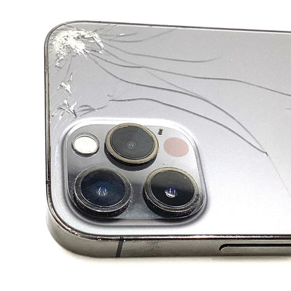 【最速発送】Apple iPhone iPhone Pro 12 Pro 128GB グラファイト Softbank 白ロム【難有】 76%