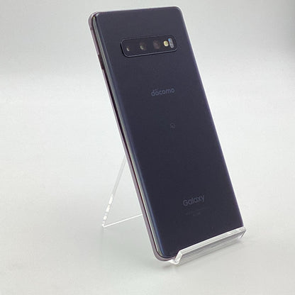 【全額返金保証】【最速発送】SAMSUNG Galaxy S 10＋ 128GB プリズムブラック docomo SC-04L 白ロム 動作確認済