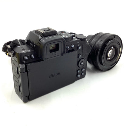 【全額返金保証】【最速発送】Nikon デジタル一眼 Z50II 16-50 VR レンズキット ブラック 美品 動作確認済
