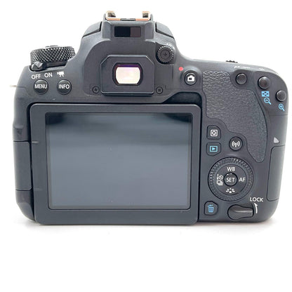 【全額返金保証】【最速発送】Canon デジタル一眼 EOS 9000D ボディ ブラック 動作確認済
