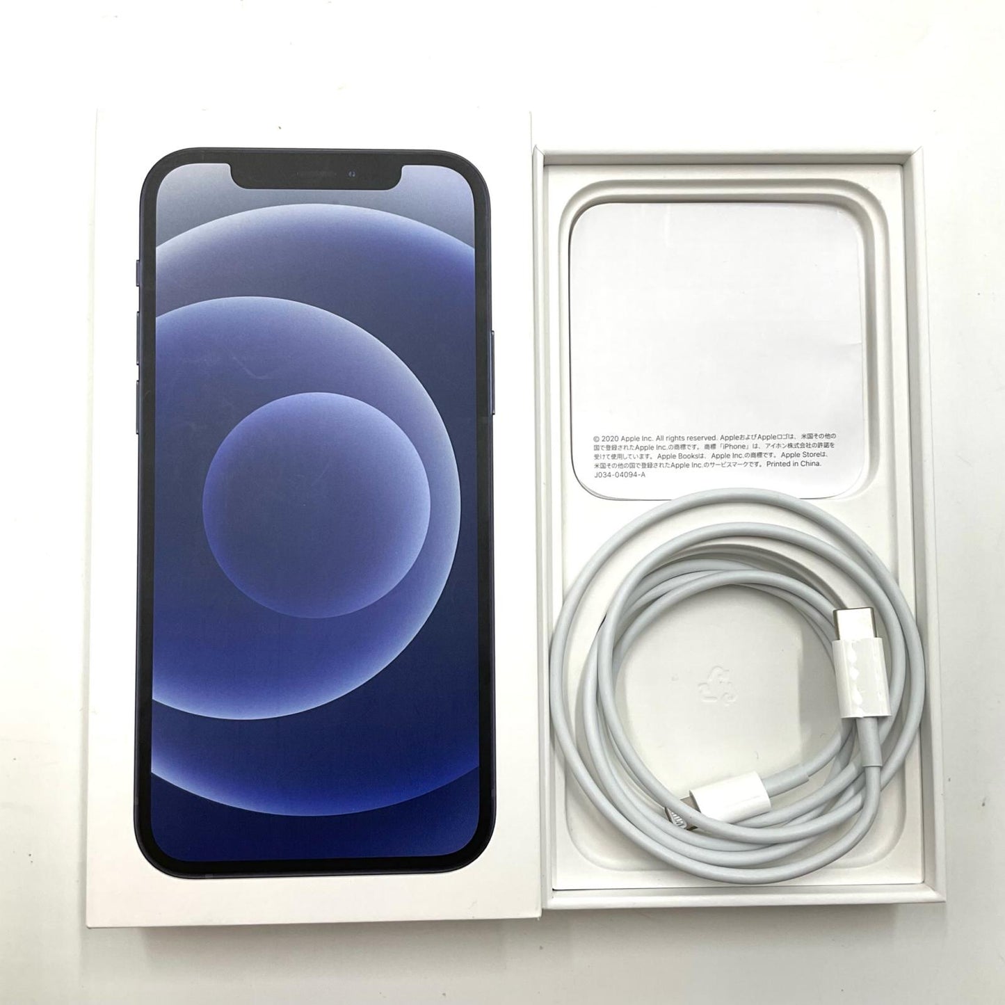 【全額返金保証】【最速発送】Apple iPhone iPhone 12 256GB ブラック Softbank 白ロム 動作確認済 74%