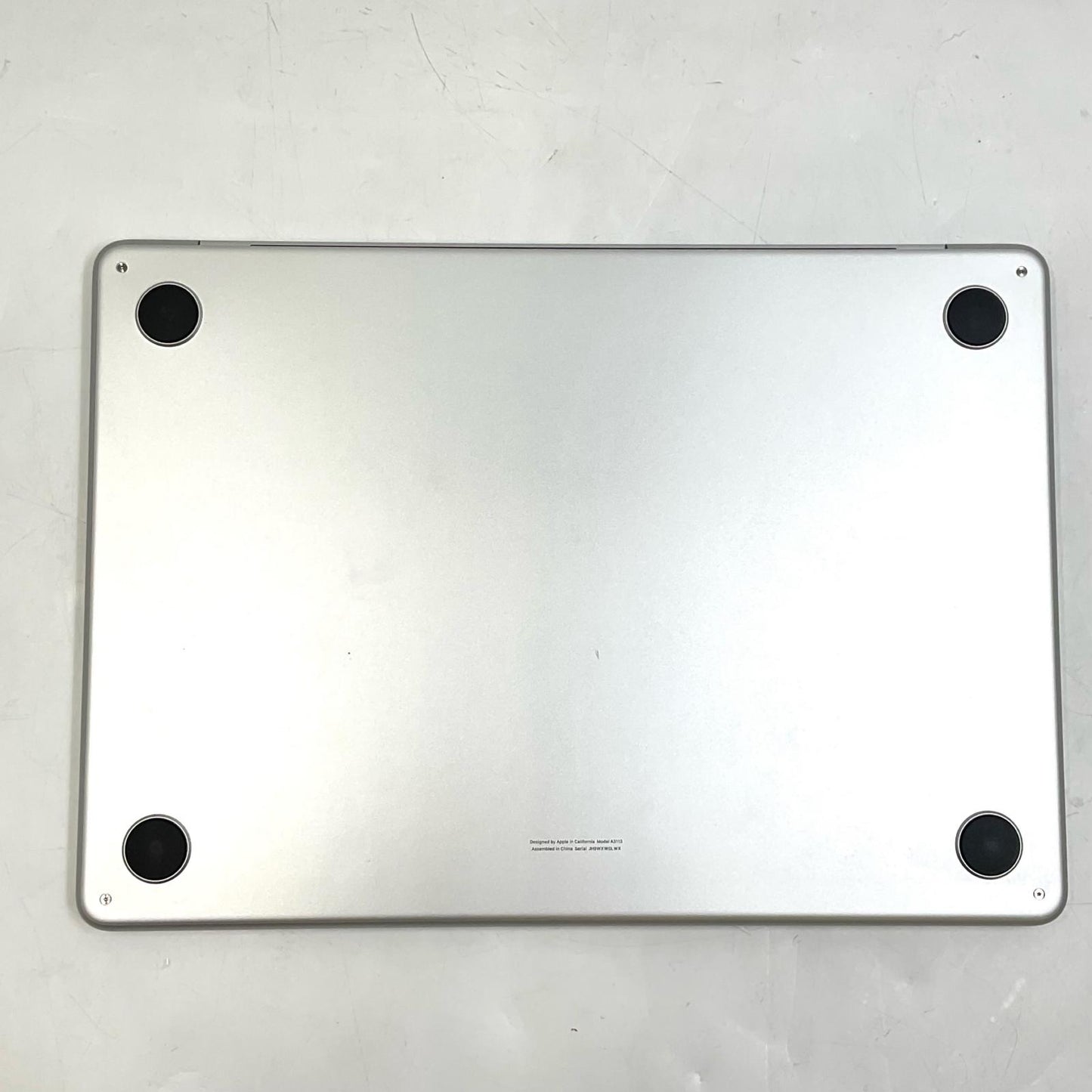 【全額返金保証】【最速発送】Apple MacBook Air 13インチ 2024 Apple M3 16GB 512GB シルバー 100% 美品 動作確認済