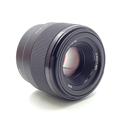 【全額返金保証】【最速発送】Sony FE 50mm F1.8 SEL50F18F 美品 動作確認済