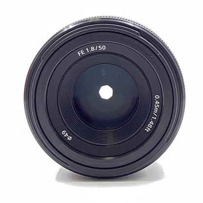 【全額返金保証】【最速発送】Sony FE 50mm F1.8 SEL50F18F 美品 動作確認済