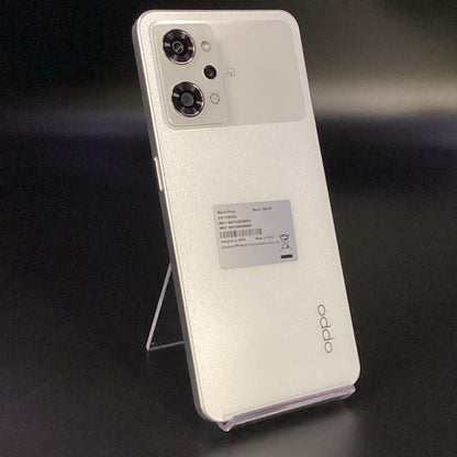 【全額返金保証】【最速発送】OPPO Reno 9A 128GB ムーンホワイト Softbank A301P 白ロム 動作確認済