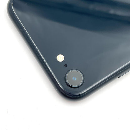 【全額返金保証】【最速発送】Apple iPhone iPhone SE（第3世代） 64GB ミッドナイト au 美品 動作確認済 98%