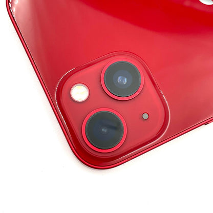 【全額返金保証】【最速発送】Apple iPhone iPhone 13 128GB (PRODUCT)RED Softbank 美品 動作確認済 90%