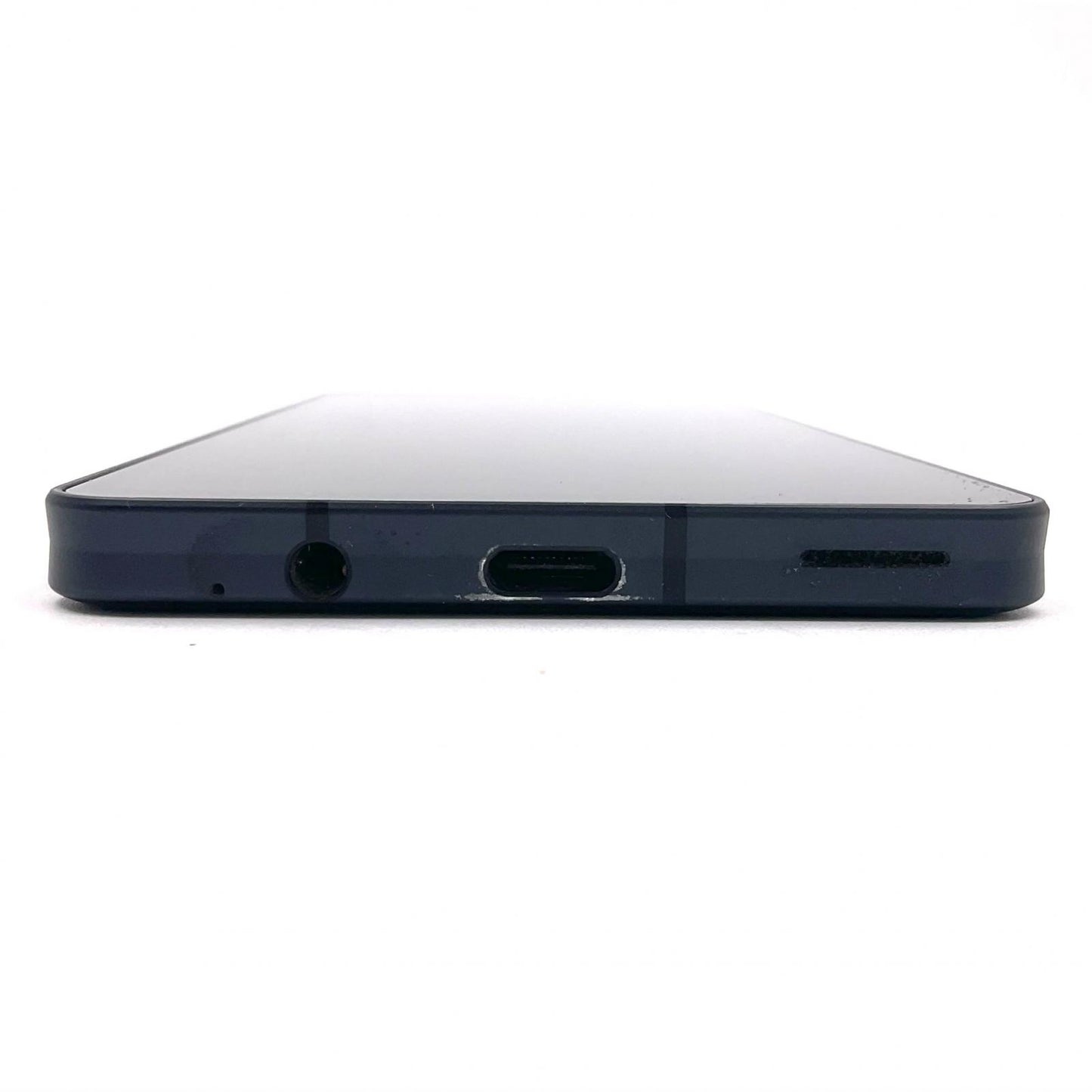 【全額返金保証】【最速発送】SHARP AQUOS sense6 128GB ブラック mineo SH-M19 白ロム 動作確認済