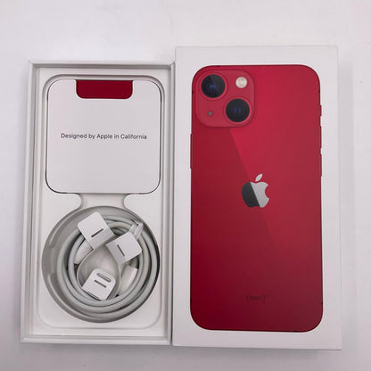 【全額返金保証】【最速発送】Apple iPhone iPhone 13 mini 128GB (PRODUCT)RED SIMフリー 白ロム 動作確認済 73%