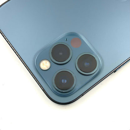 【全額返金保証】【最速発送】Apple iPhone iPhone 12 Pro 256GB パシフィックブルー docomo 白ロム 動作確認済 72%