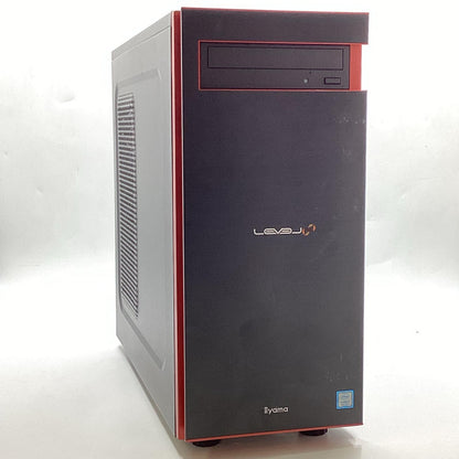 【全額返金保証】【最速発送】iiyama LEVEL ∞ ILeDxi-R037 Intel(R) Core(TM) i3-8100 CPU @ 3.60GHz 8GB HDD 1TB NVIDIA GeForce GTX 1650 SUPER 動作確認済