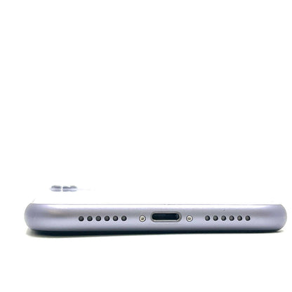 【全額返金保証】【最速発送】Apple iPhone iPhone 11 64GB パープル au 白ロム 動作確認済 81%