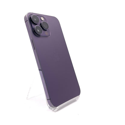 【全額返金保証】【最速発送】Apple iPhone iPhone 14 Pro Max 256GB ディープパープル 楽天モバイル 白ロム 動作確認済 84%