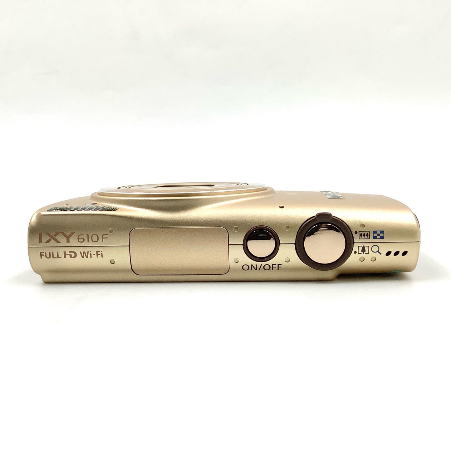【全額返金保証】【最速発送】Canon コンパクトデジタルカメラ IXY 610F [ゴールド] 超美品 動作確認済