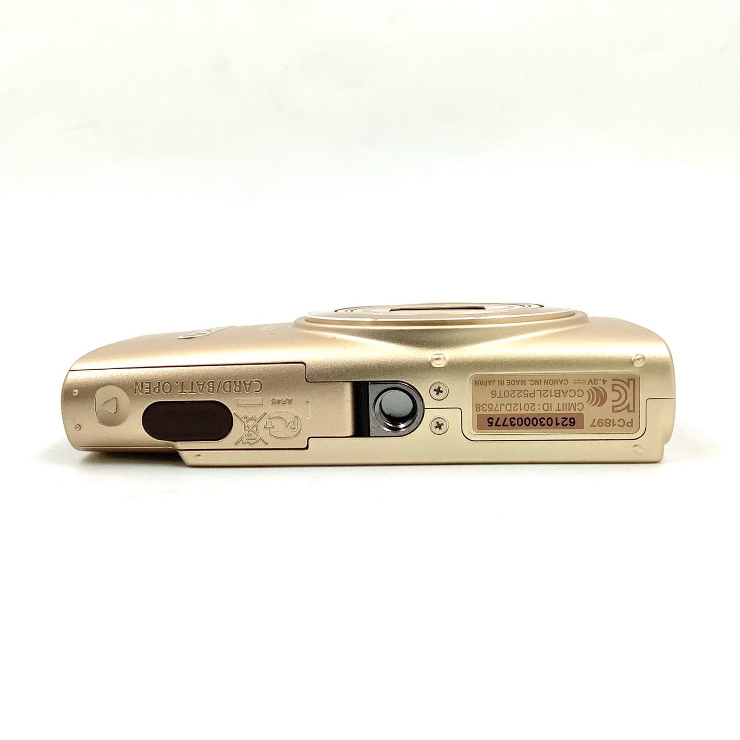 【全額返金保証】【最速発送】Canon コンパクトデジタルカメラ IXY 610F [ゴールド] 超美品 動作確認済
