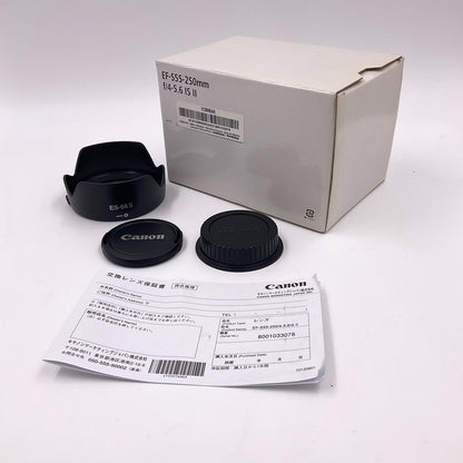 【全額返金保証】【最速発送】Canon EF-S55-250mm F4-5.6 IS II 動作確認済