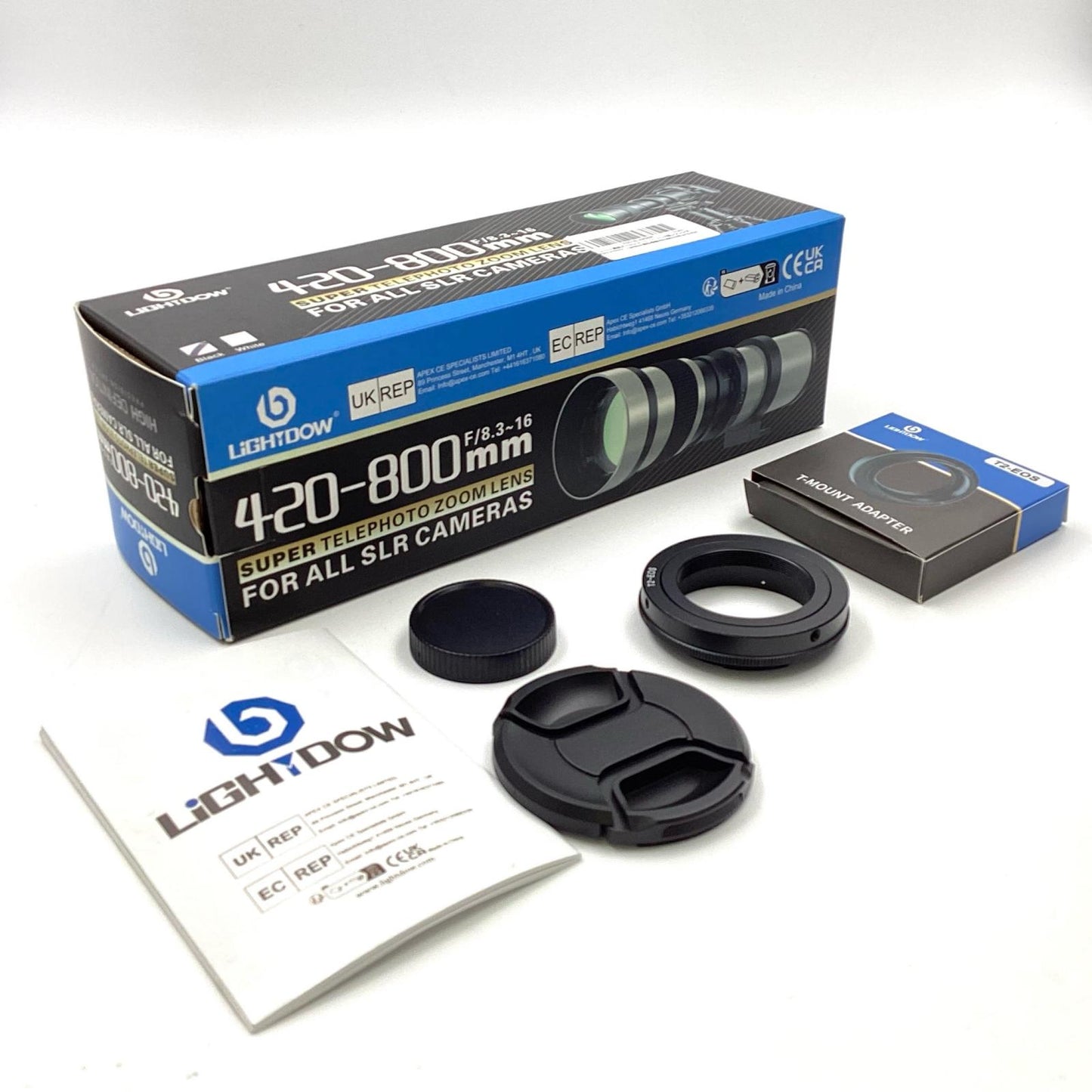 【全額返金保証】【最速発送】Lightdow 420-800mm f/8.3-16 美品 動作確認済