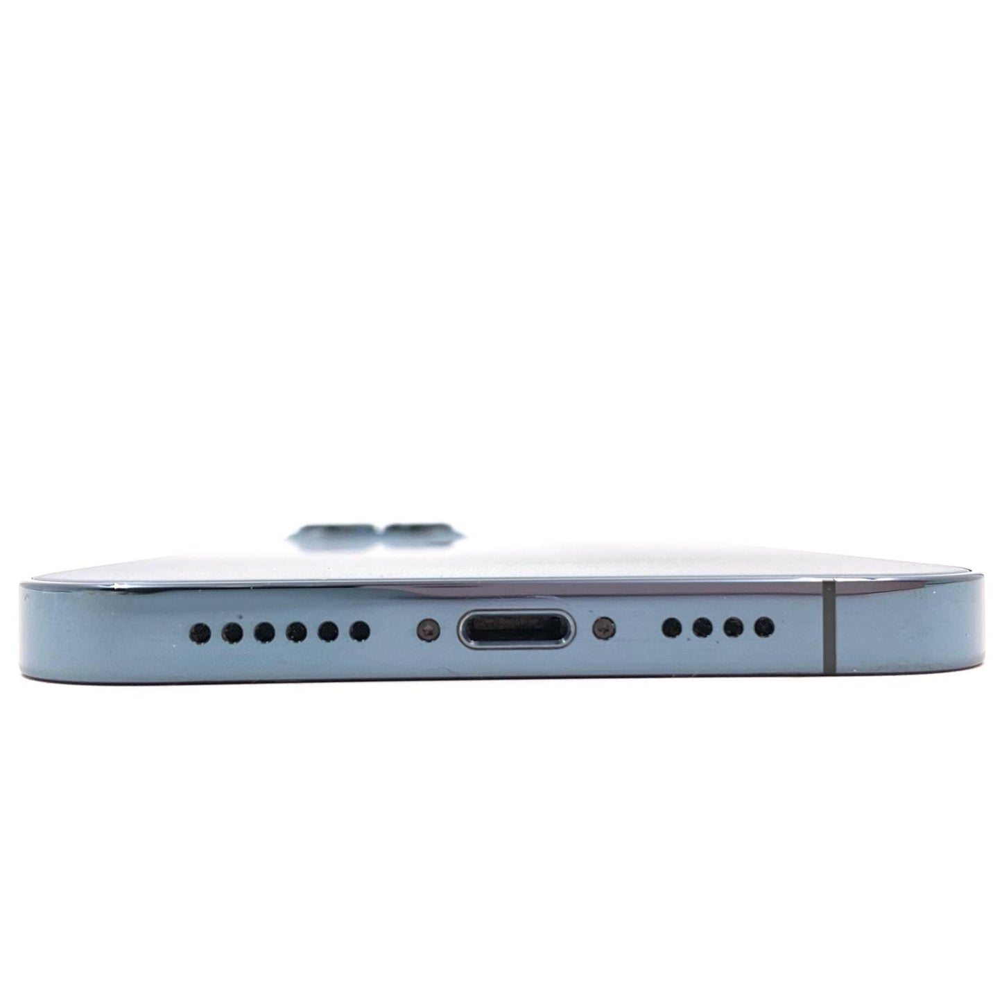 【全額返金保証】【最速発送】Apple iPhone iPhone 12 Pro Max 128GB パシフィックブルー docomo SIMフリー 白ロム 動作確認済 86%