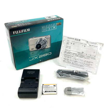 【全額返金保証】【最速発送】FUJIFILM コンパクトデジタルカメラ FinePix JX280 [ピンク] 動作確認済