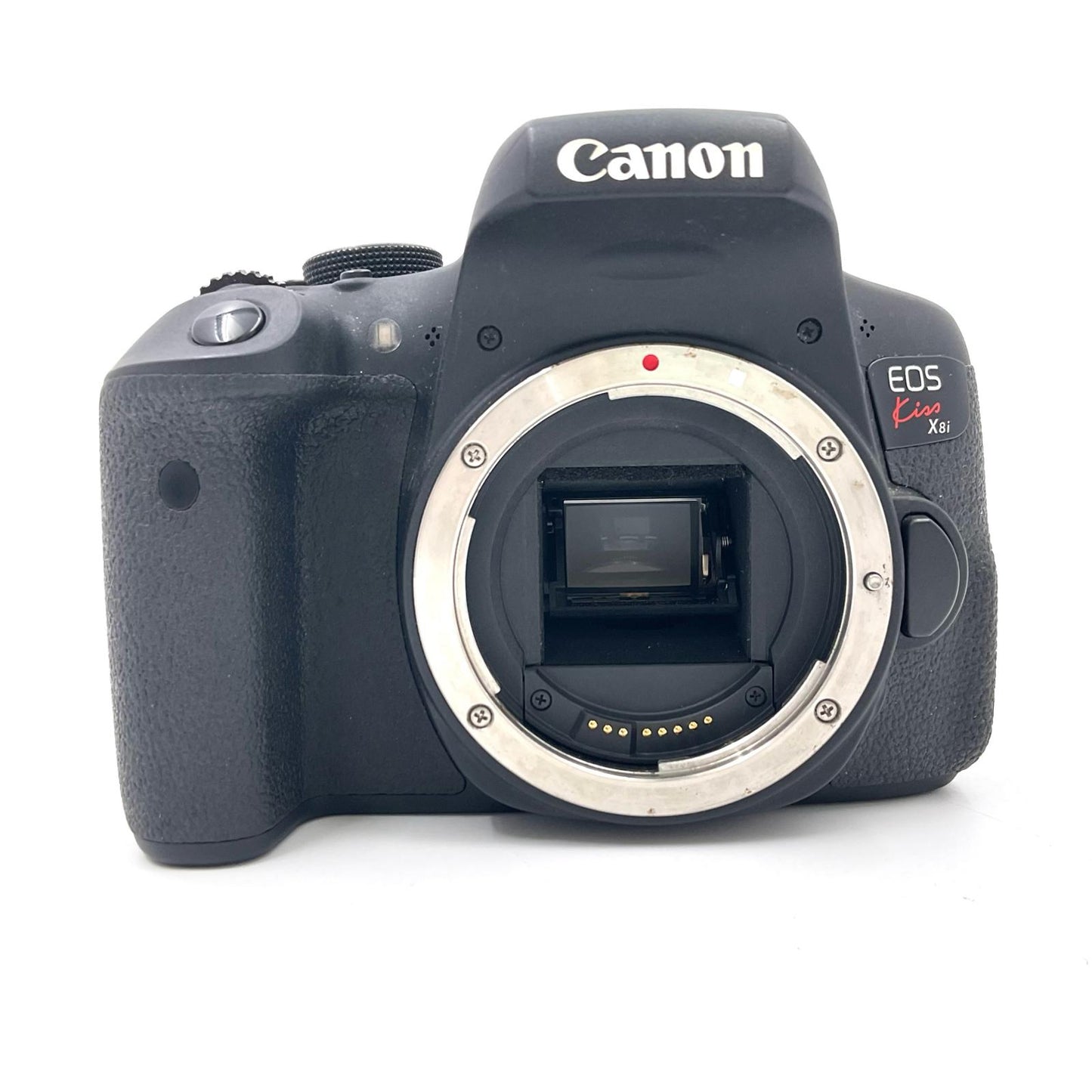 【全額返金保証】【最速発送】Canon デジタル一眼 EOS Kiss X8i ボディ ブラック 動作確認済