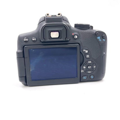 【全額返金保証】【最速発送】Canon デジタル一眼 EOS Kiss X8i ボディ ブラック 動作確認済