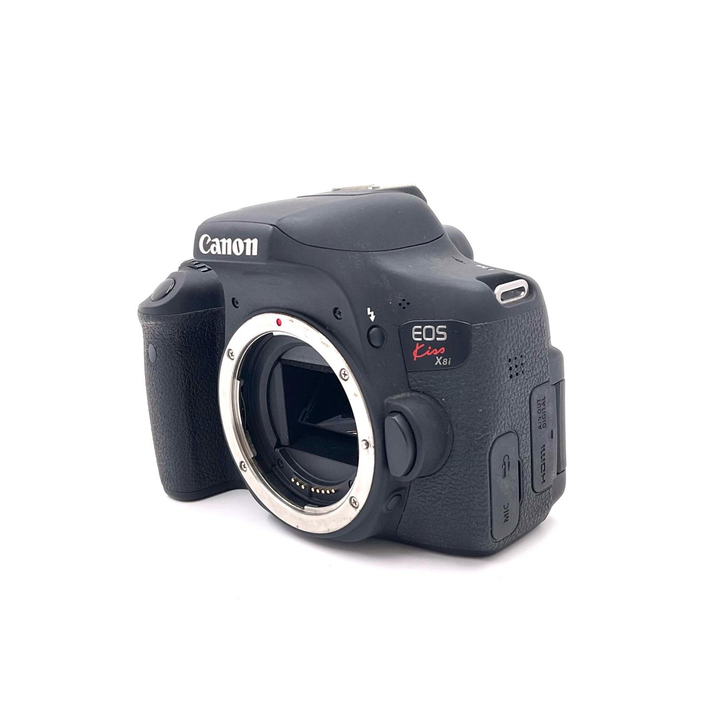 【全額返金保証】【最速発送】Canon デジタル一眼 EOS Kiss X8i ボディ ブラック 動作確認済