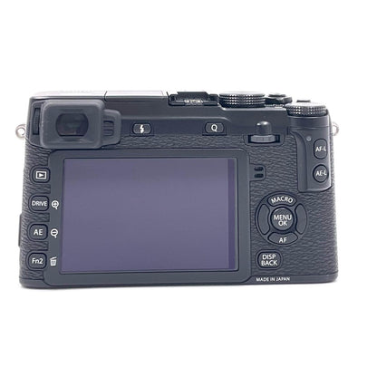【全額返金保証】【最速発送】FUJIFILM デジタル一眼 X-E2 ボディ ブラック 美品 動作確認済