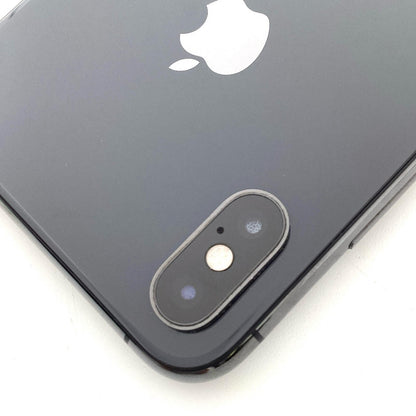 【最速発送】Apple iPhone iPhone XS Max 256GB スペースグレイ Softbank 白ロム【難有】 80%