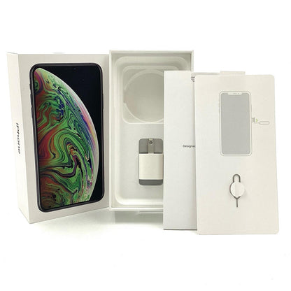 【最速発送】Apple iPhone iPhone XS Max 256GB スペースグレイ Softbank 白ロム【難有】 80%