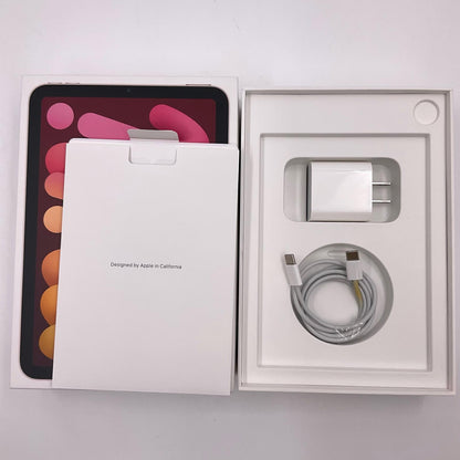 【全額返金保証】【最速発送】Apple iPad mini 8.3インチ 第6世代 64GB ピンク Wi-Fi 美品 動作確認済