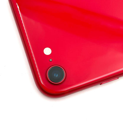 【全額返金保証】【最速発送】Apple iPhone iPhone SE（第2世代） 64GB (PRODUCT)RED au SIMフリー 白ロム 動作確認済 82%