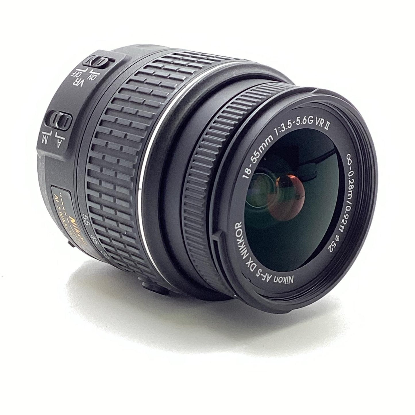 【全額返金保証】【最速発送】Nikon AF-S DX NIKKOR 18-55mm f/3.5-5.6G VR II 動作確認済