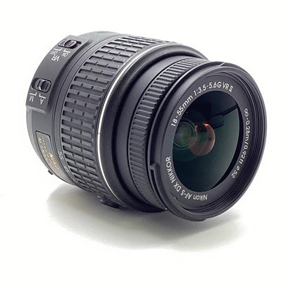 【全額返金保証】【最速発送】Nikon AF-S DX NIKKOR 18-55mm f/3.5-5.6G VR II 動作確認済