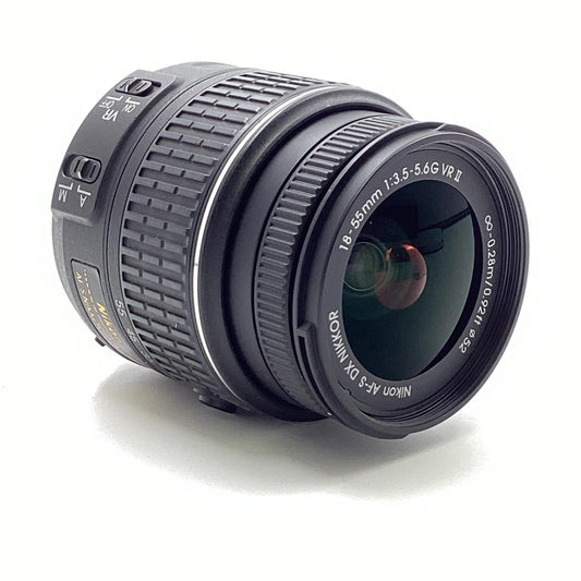 【全額返金保証】【最速発送】Nikon AF-S DX NIKKOR 18-55mm f/3.5-5.6G VR II 動作確認済